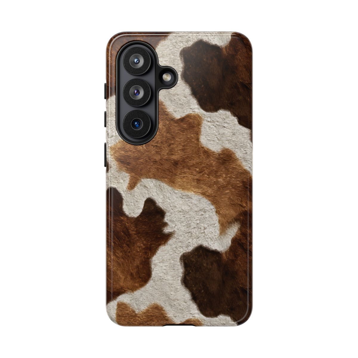 Two-Tone Brown Cowhide Tough Case