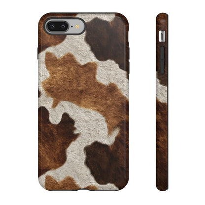 Two-Tone Brown Cowhide Tough Case