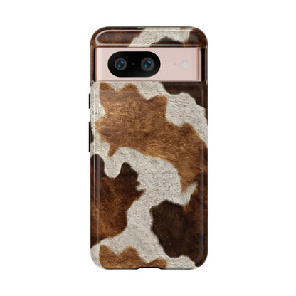 Two-Tone Brown Cowhide Tough Case