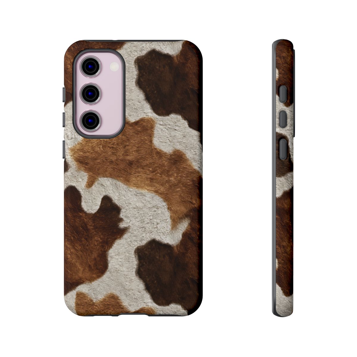 Two-Tone Brown Cowhide Tough Case