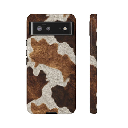 Two-Tone Brown Cowhide Tough Case