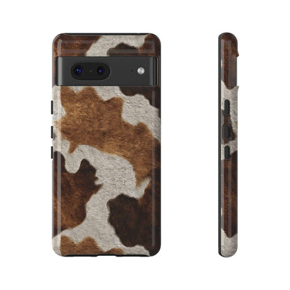 Two-Tone Brown Cowhide Tough Case