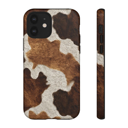 Two-Tone Brown Cowhide Tough Case