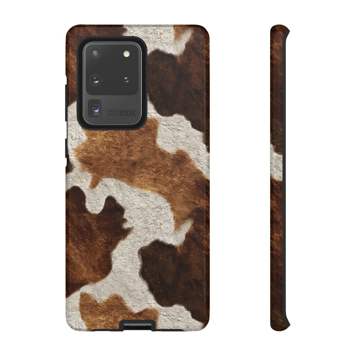 Two-Tone Brown Cowhide Tough Case