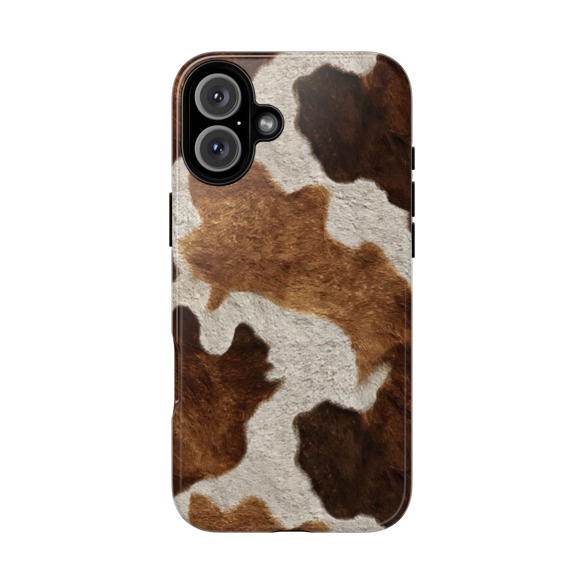 Two-Tone Brown Cowhide Tough Case