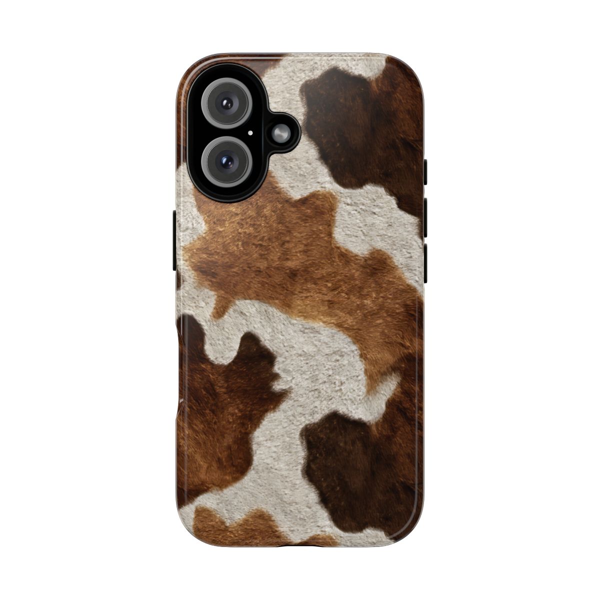 Two-Tone Brown Cowhide Tough Case