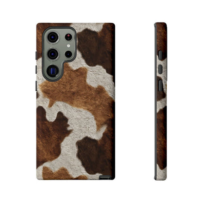 Two-Tone Brown Cowhide Tough Case
