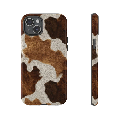 Two-Tone Brown Cowhide Tough Case