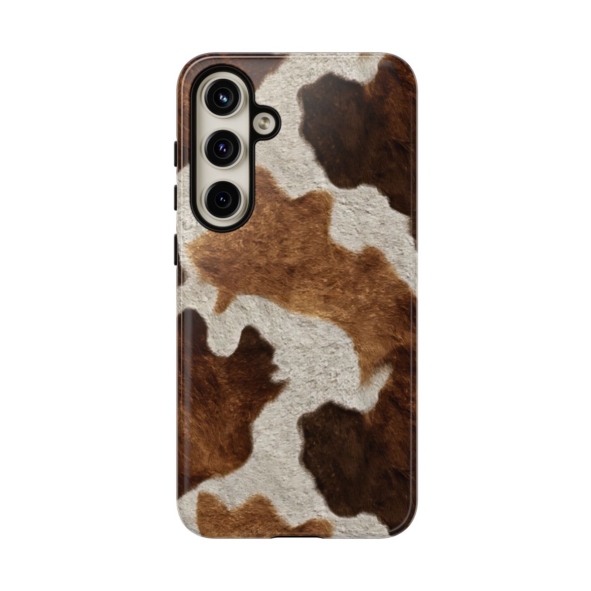 Two-Tone Brown Cowhide Tough Case