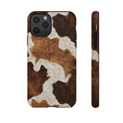 Two-Tone Brown Cowhide Tough Case