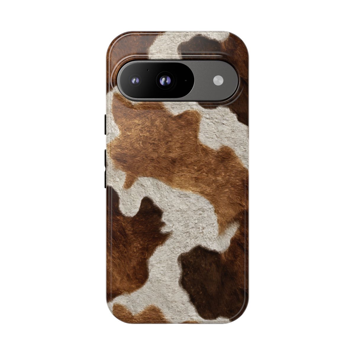 Two-Tone Brown Cowhide Tough Case