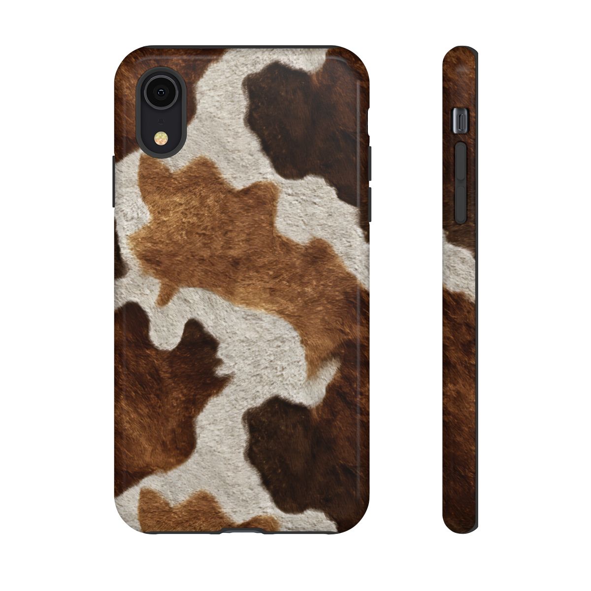 Two-Tone Brown Cowhide Tough Case