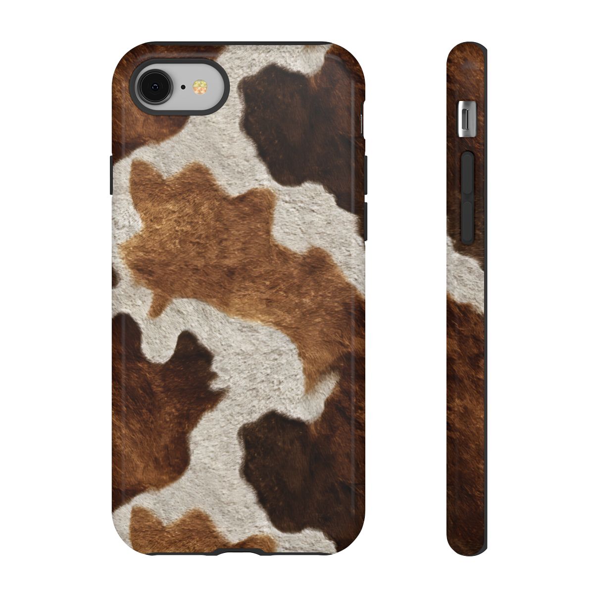 Two-Tone Brown Cowhide Tough Case