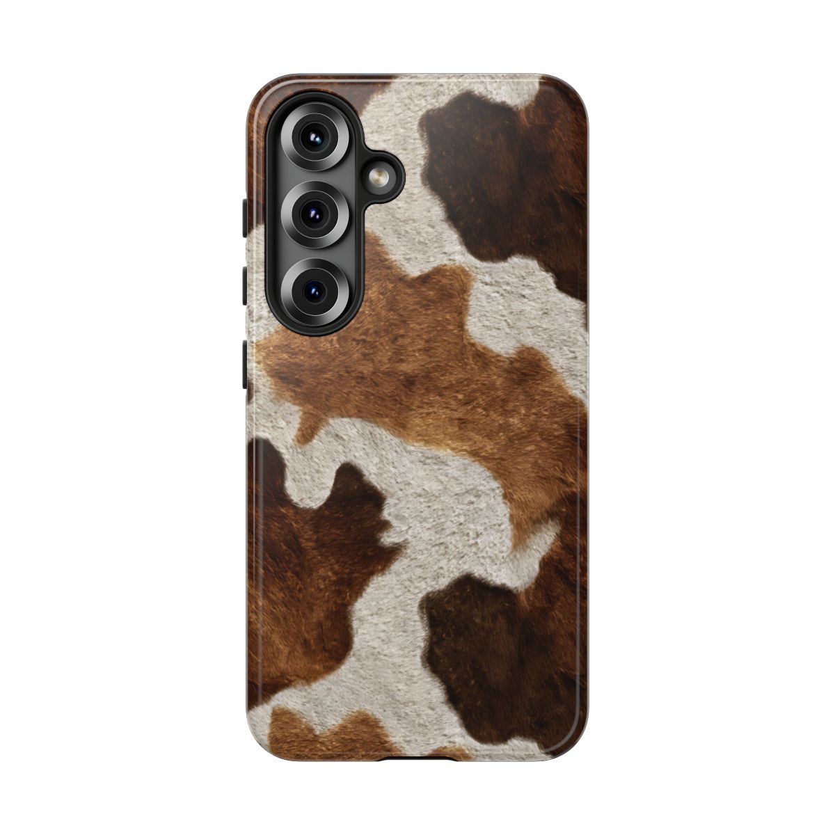 Two-Tone Brown Cowhide Tough Case