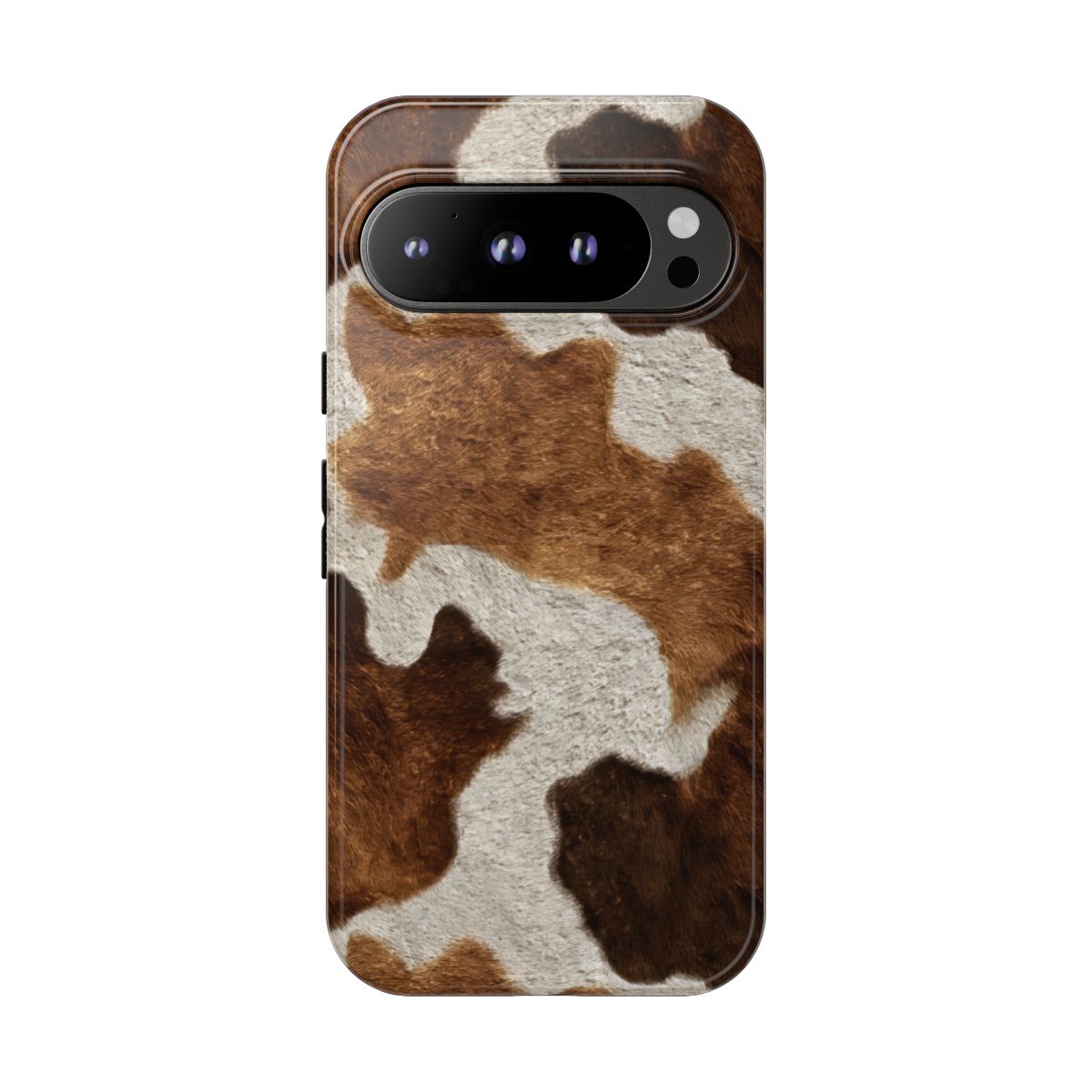 Two-Tone Brown Cowhide Tough Case