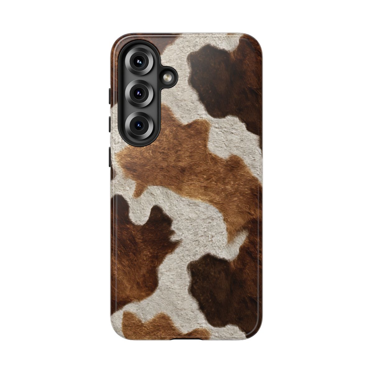 Two-Tone Brown Cowhide Tough Case
