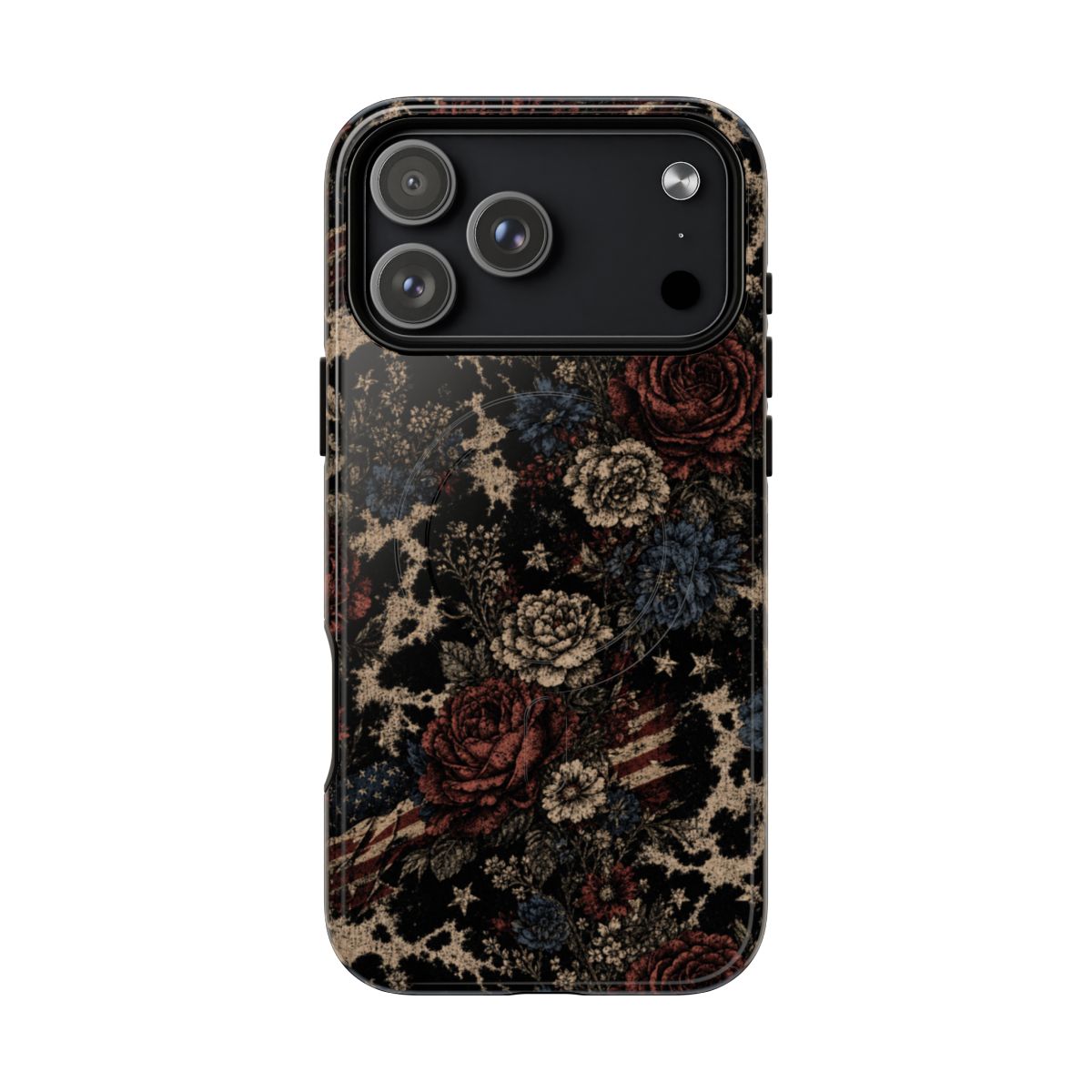 USA Cowhide Bloom Magnetic Case - iPhone 18 Pro Max