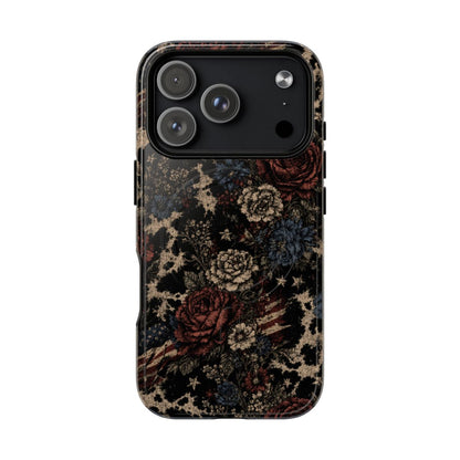 USA Cowhide Bloom Magnetic Case - iPhone 18 Pro