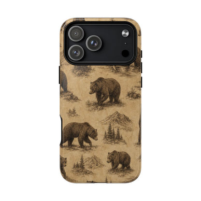 Vintage Bear Magnetic Case - iPhone 18 Pro Max