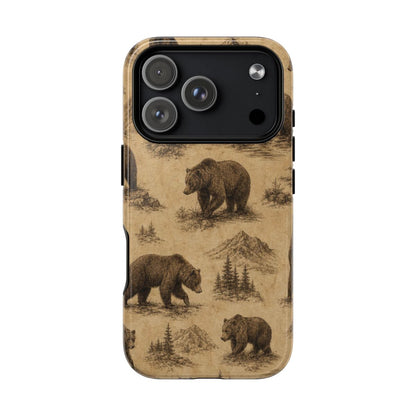 Vintage Bear Magnetic Case - iPhone 18 Pro