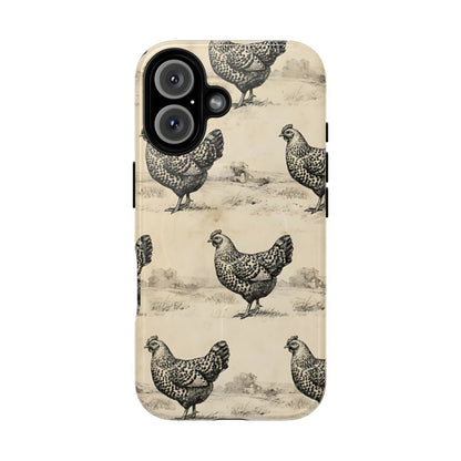 Vintage Chickens Magnetic Case