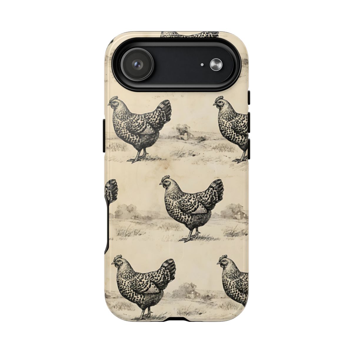 Vintage Chickens Magnetic Case