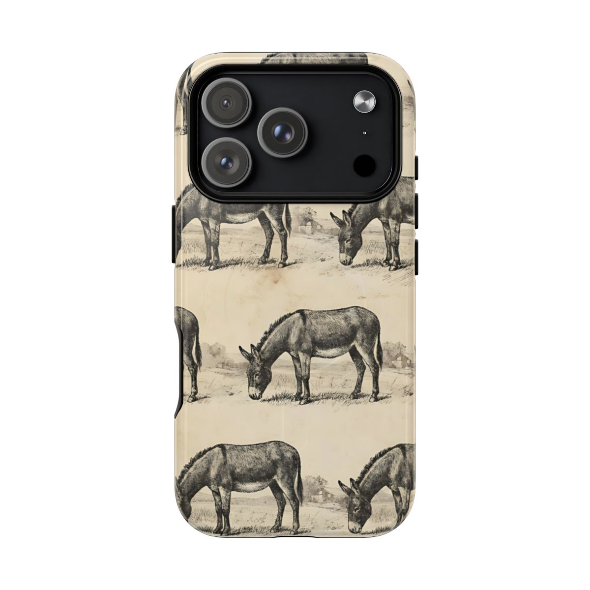 Vintage Donkey Magnetic Case