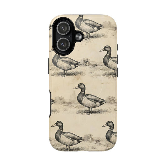 Vintage Ducks Magnetic Case