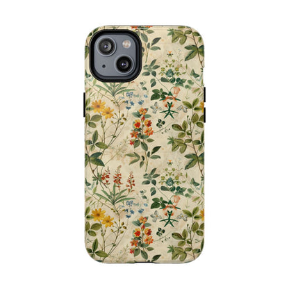 Vintage Floral Magnetic Case