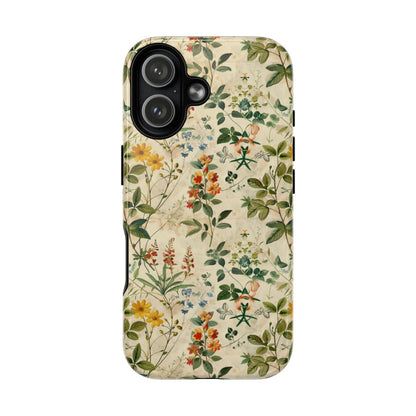 Vintage Floral Magnetic Case