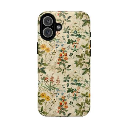 Vintage Floral Magnetic Case
