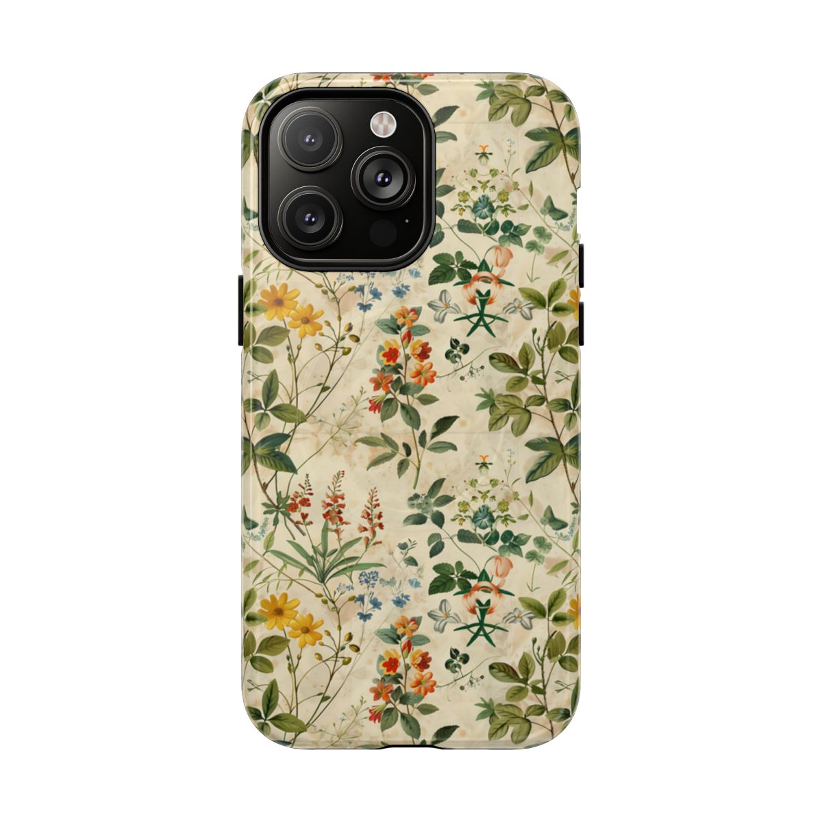 Vintage Floral Magnetic Case