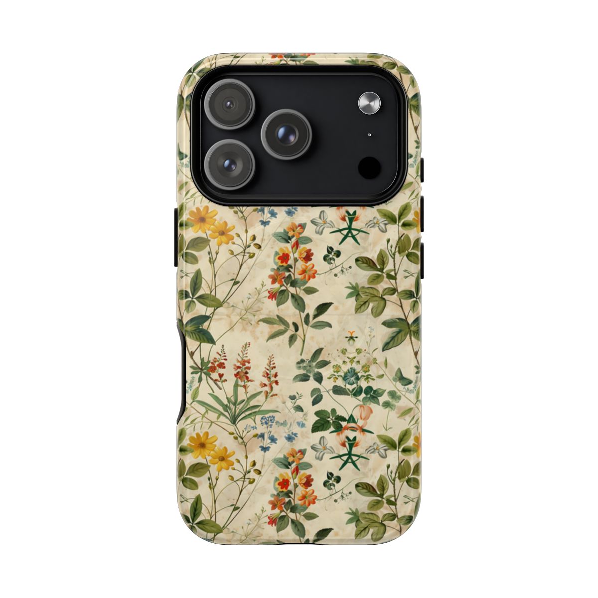 Vintage Floral Magnetic Case
