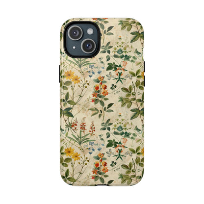 Vintage Floral Magnetic Case