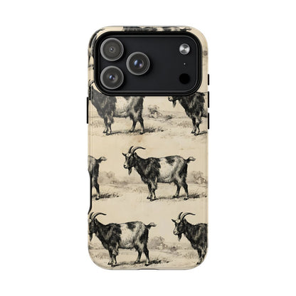 Vintage Goats Magnetic Case - iPhone 18 Pro Max