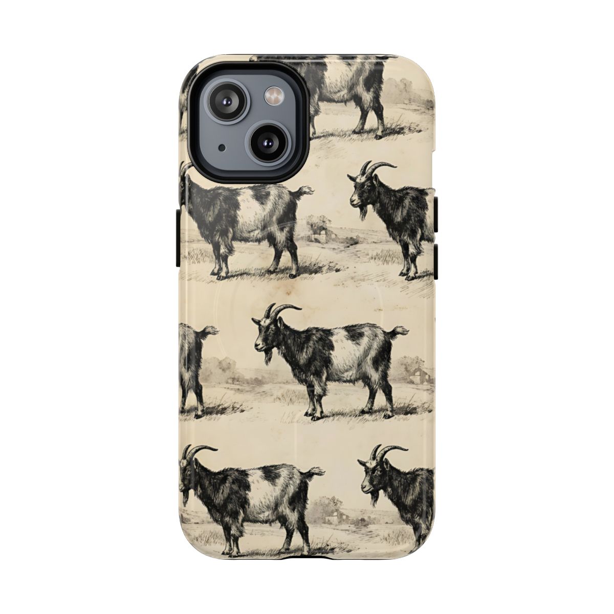 Vintage Goats Magnetic Case