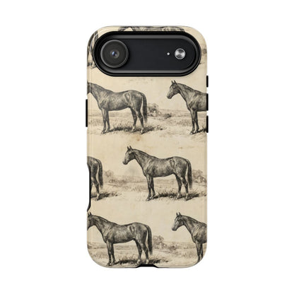 Vintage Horses Magnetic Case