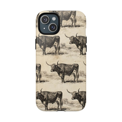 Vintage Longhorns Magnetic Case