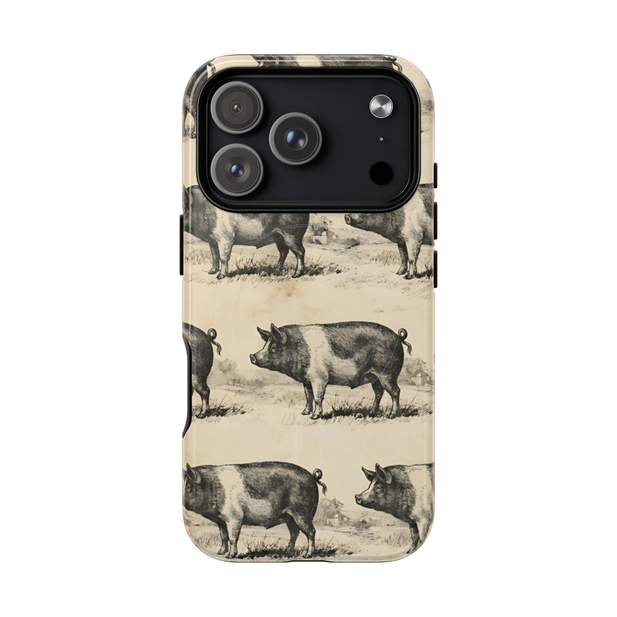 Vintage Pigs Magnetic Case - iPhone 18 Pro
