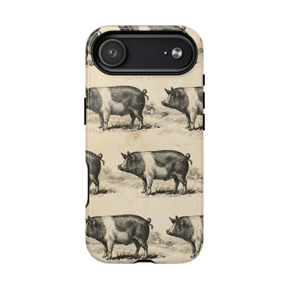 Vintage Pigs Magnetic Case