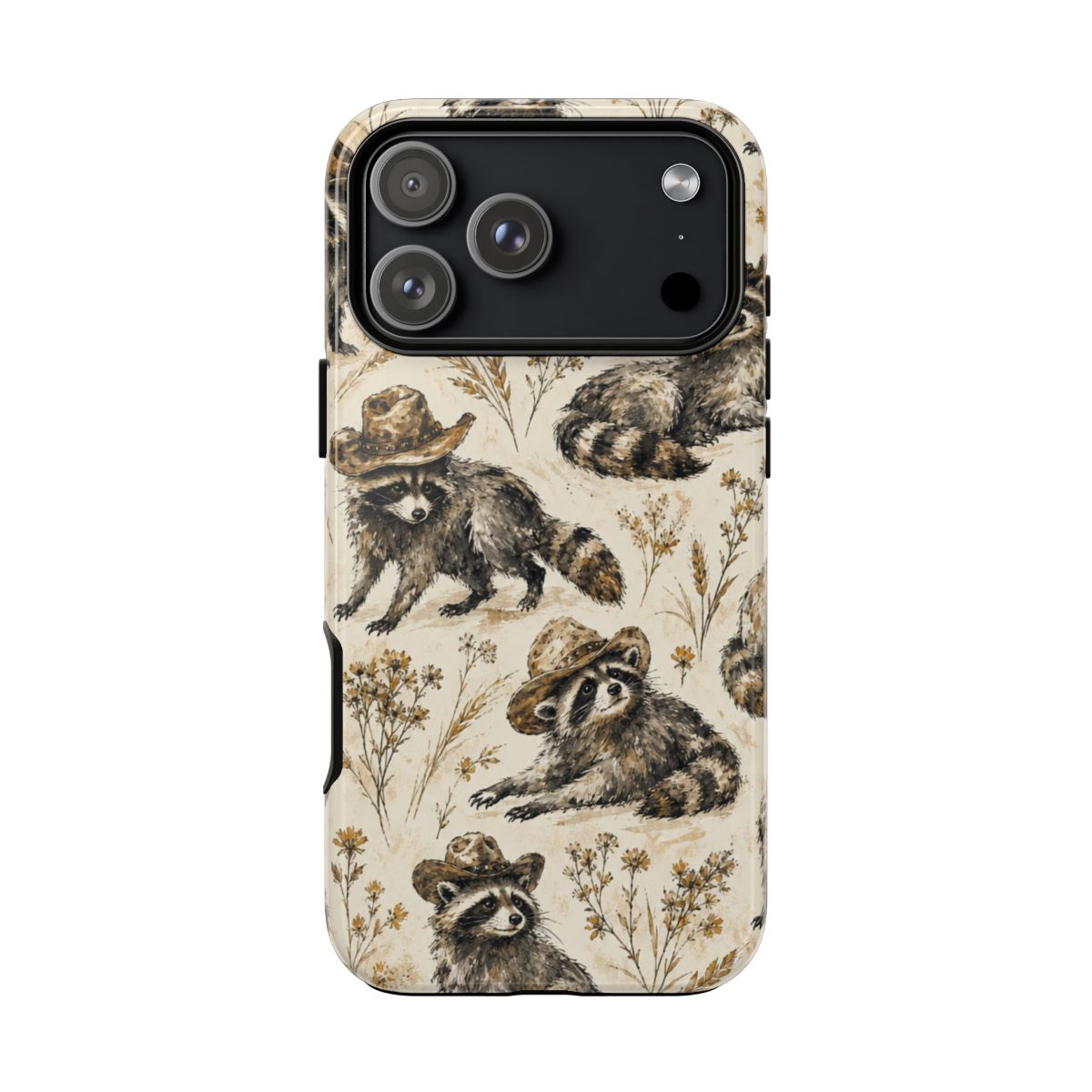 Vintage Raccoon Tough Case - iPhone 18 Pro Max