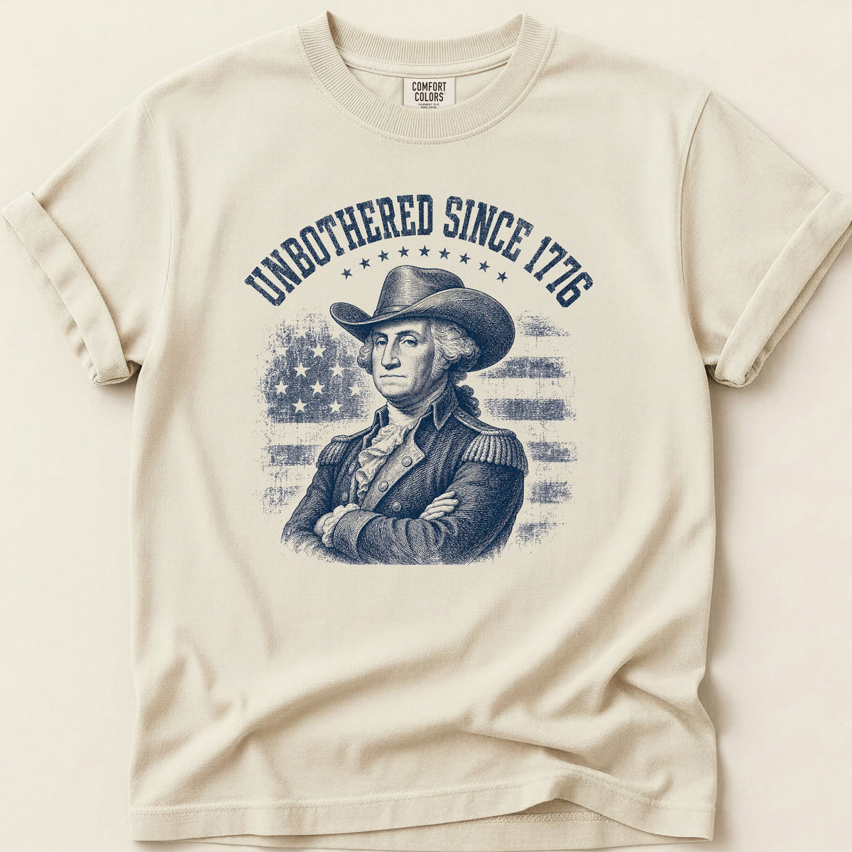Washington Unbothered T-shirt on Ivory
