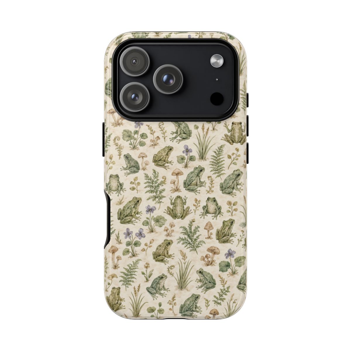 Watercolor Frogs Tough Case - iPhone 18 Pro