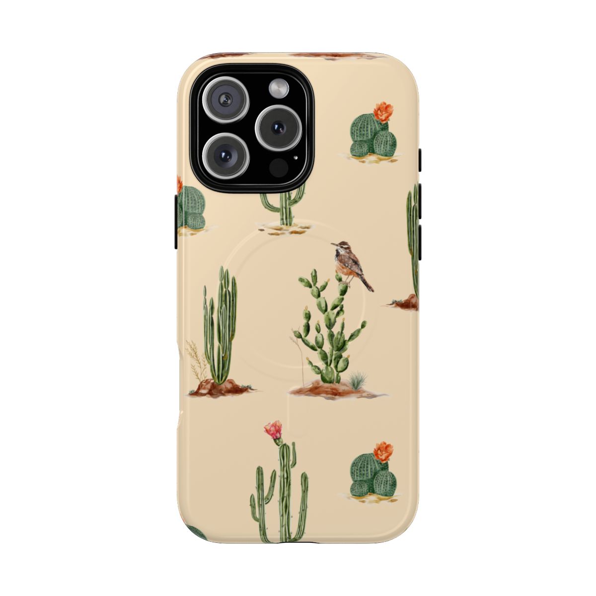 Western Cactus Magnetic Case