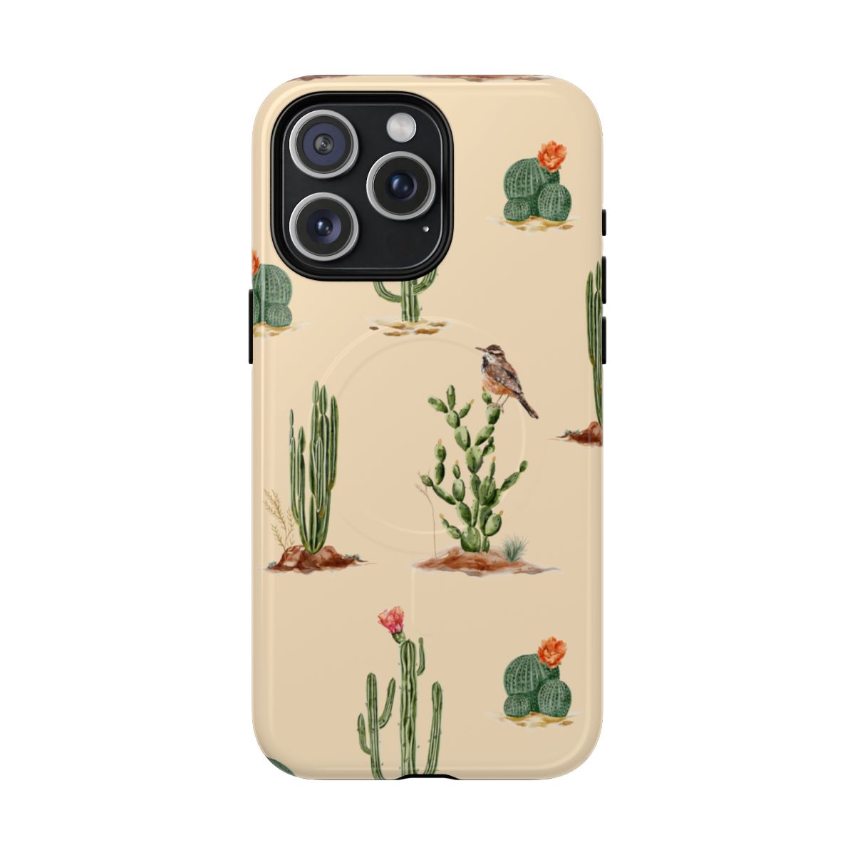 Western Cactus Magnetic Case