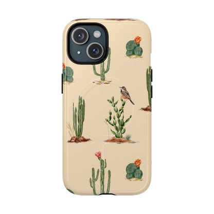 Western Cactus Magnetic Case