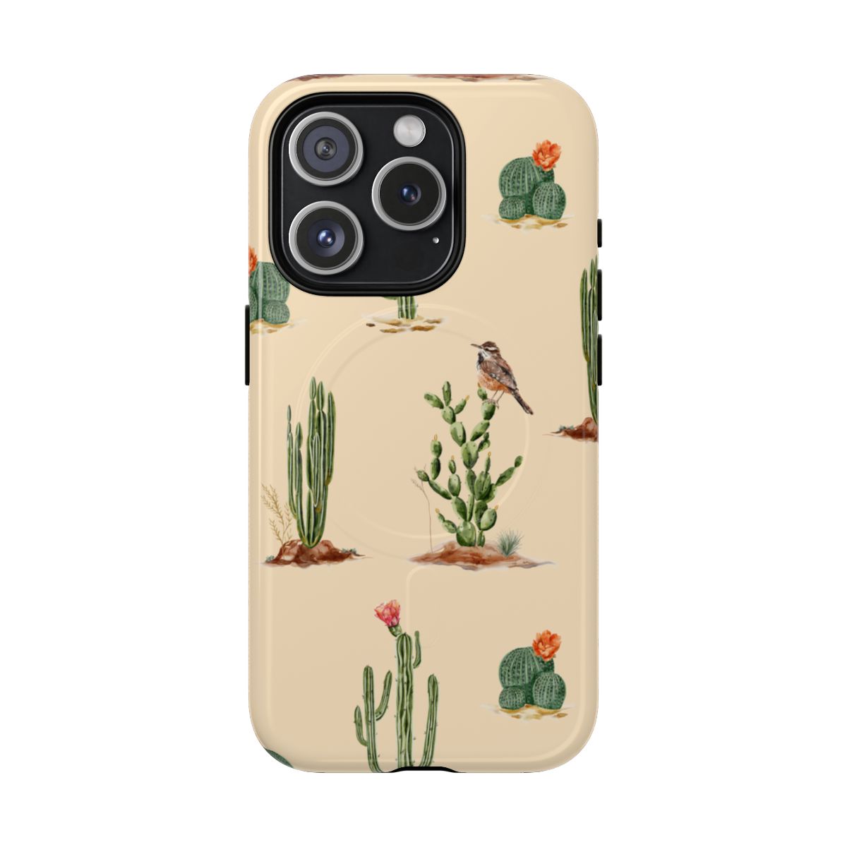 Western Cactus Magnetic Case