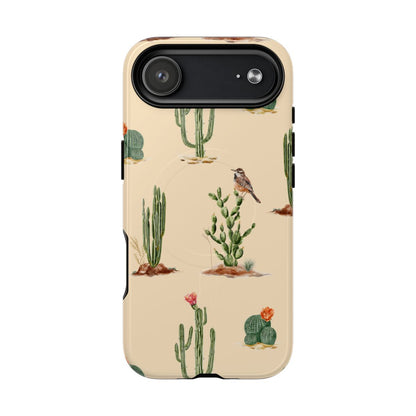 Western Cactus Magnetic Case