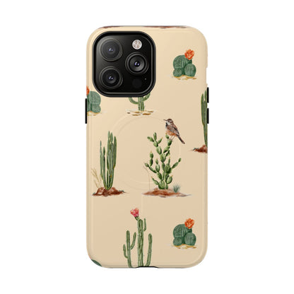 Western Cactus Magnetic Case