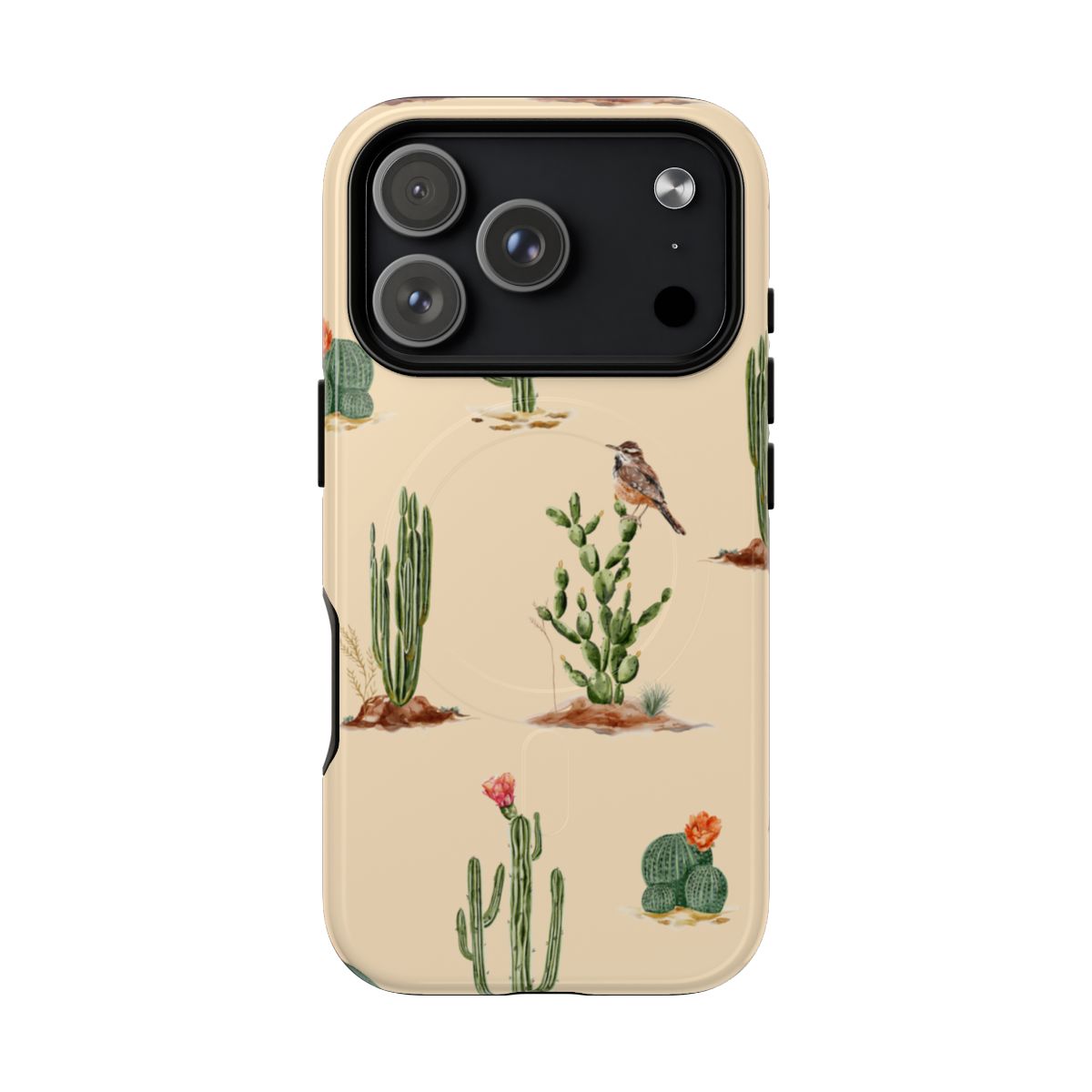 Western Cactus Magnetic Case
